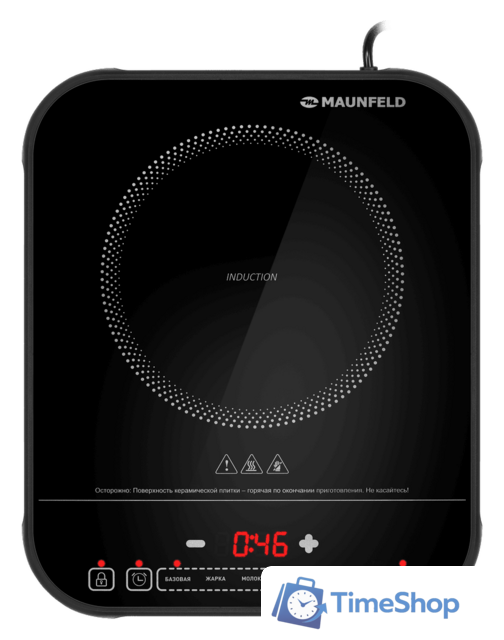 Настольная плита MAUNFELD EFI301TBK - Изображение №4 — Интернет-магазин Time-Shop