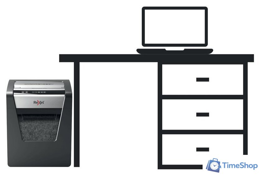 Шредер Rexel Momentum M510 - Изображение №4 — Интернет-магазин Time-Shop
