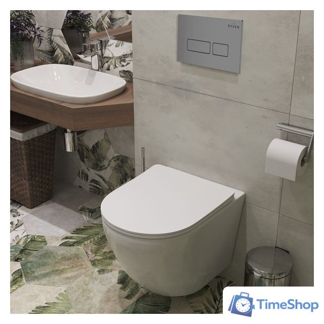 Инсталляция для унитаза Roxen StounFix Dual Fresh 856831 - Изображение №5 — Интернет-магазин Time-Shop