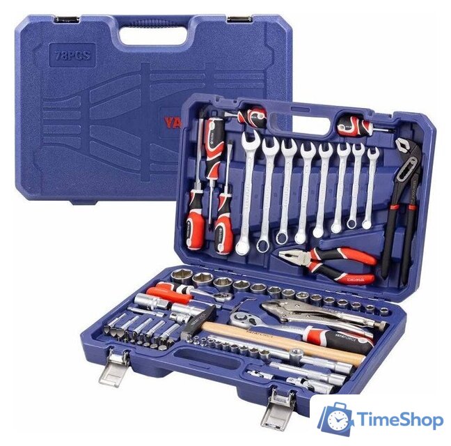 Набор домашнего мастера Yataforce YF-4782-5 (78 предметов) - Изображение №4 — Интернет-магазин Time-Shop