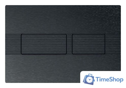 Панель смыва Tece Solid 9240438 (графит с текстурой линии) - Изображение №1 — Интернет-магазин Time-Shop