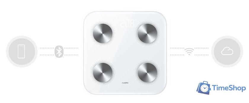 Умные напольные весы Huawei Scale 3 - Изображение №2 — Интернет-магазин Time-Shop