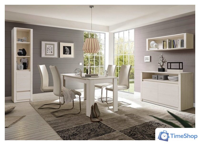 Тумба Рэйгрупп Bromo ТК-07 2D 130x80x51 ТВ-07 BR (дуб бордолайт) - Изображение №8 — Интернет-магазин Time-Shop