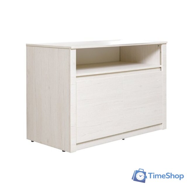 Тумба Рэйгрупп Bromo ТК-07 2D 130x80x51 ТВ-07 BR (дуб бордолайт) - Изображение №3 — Интернет-магазин Time-Shop