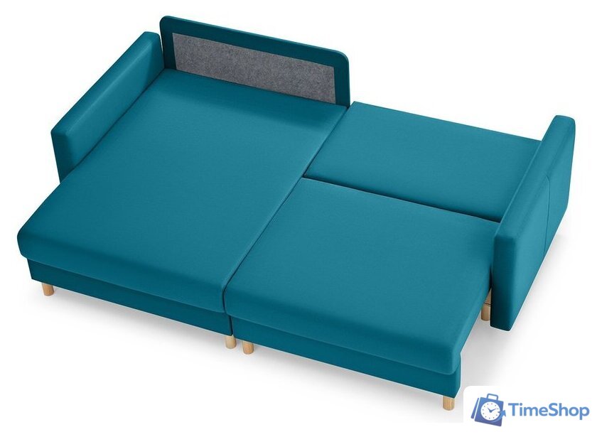 Угловой диван Mio Tesoro Дублин 497 (аквамарин 1102) - Изображение №7 — Интернет-магазин Time-Shop