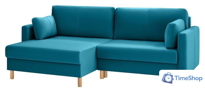 Угловой диван Mio Tesoro Дублин 497 (аквамарин 1102) - Изображение №1 — Интернет-магазин Time-Shop