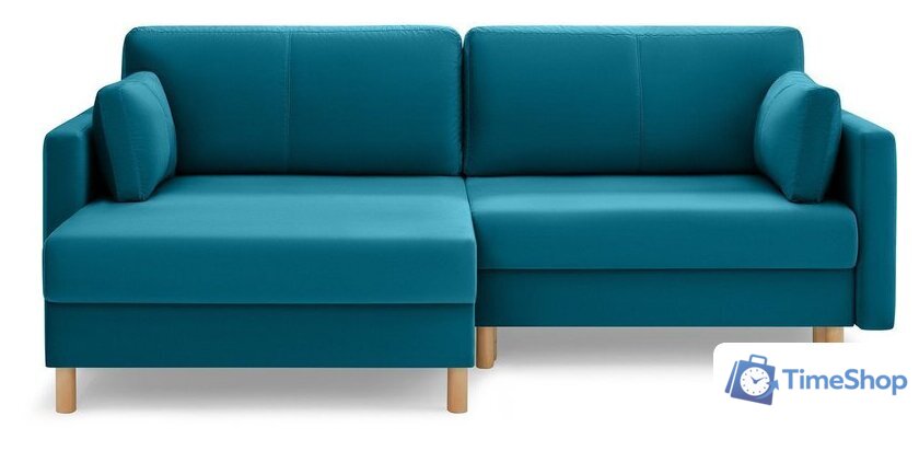 Угловой диван Mio Tesoro Дублин 497 (аквамарин 1102) - Изображение №2 — Интернет-магазин Time-Shop