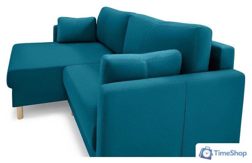 Угловой диван Mio Tesoro Дублин 497 (аквамарин 1102) - Изображение №5 — Интернет-магазин Time-Shop