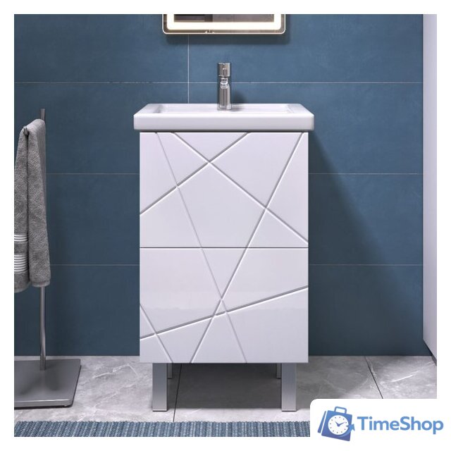  Vigo Тумба под умывальник Geometry 500-0-2 Фостер - Изображение №3 — Интернет-магазин Time-Shop