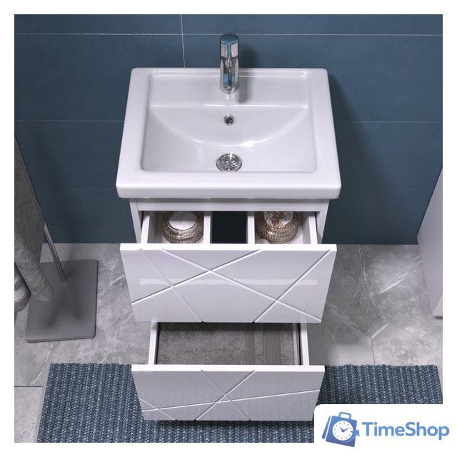  Vigo Тумба под умывальник Geometry 500-0-2 Фостер - Изображение №5 — Интернет-магазин Time-Shop