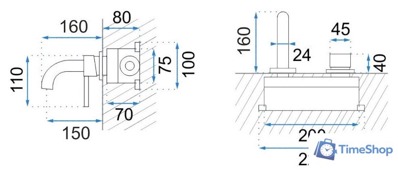 Смеситель Rea Lungo B9559 (белый) - Изображение №5 — Интернет-магазин Time-Shop