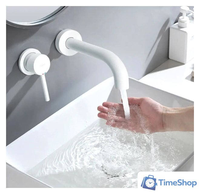 Смеситель Rea Lungo B9559 (белый) - Изображение №3 — Интернет-магазин Time-Shop