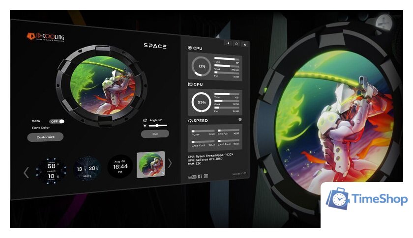 Система жидкостного охлаждения для процессора ID-Cooling SL240 - Изображение №7 — Интернет-магазин Time-Shop