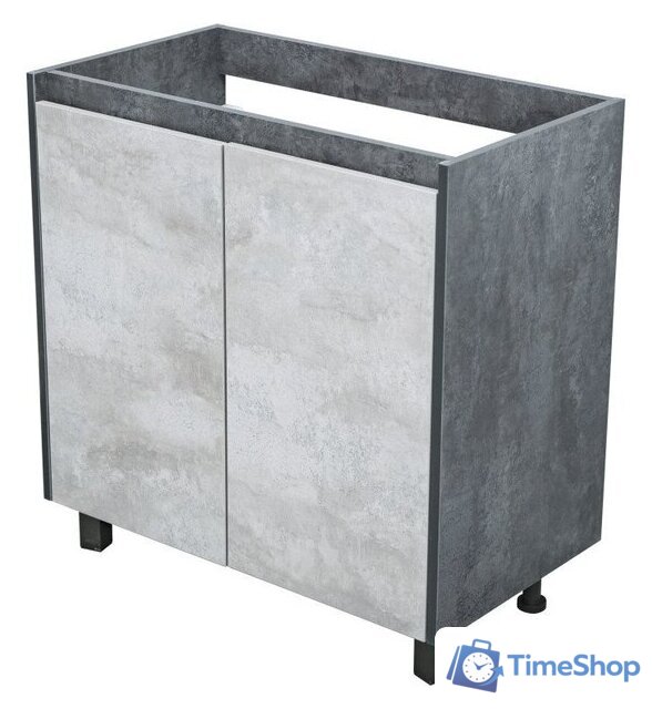  Doratiz Тумба под умывальник Крит 80 9908.129 (серый) - Изображение №1 — Интернет-магазин Time-Shop