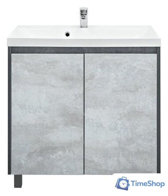  Doratiz Тумба под умывальник Крит 80 9908.129 (серый) - Изображение №6 — Интернет-магазин Time-Shop