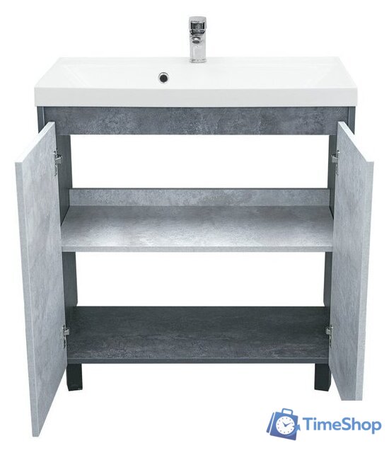  Doratiz Тумба под умывальник Крит 80 9908.129 (серый) - Изображение №2 — Интернет-магазин Time-Shop