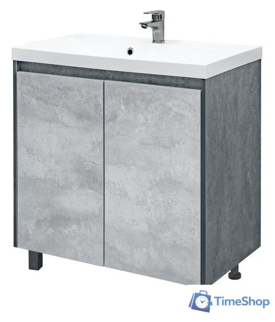  Doratiz Тумба под умывальник Крит 80 9908.129 (серый) - Изображение №9 — Интернет-магазин Time-Shop