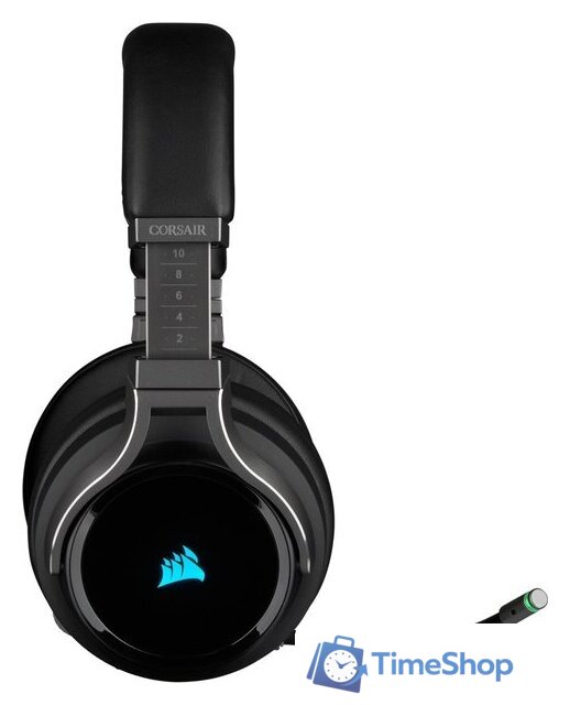 Наушники Corsair Virtuoso RGB Wireless (карбон) - Изображение №4 — Интернет-магазин Time-Shop