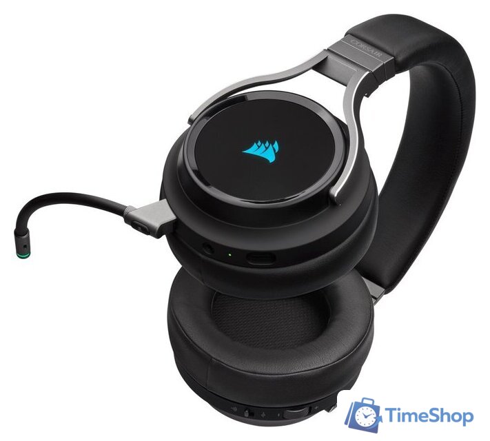 Наушники Corsair Virtuoso RGB Wireless (карбон) - Изображение №6 — Интернет-магазин Time-Shop