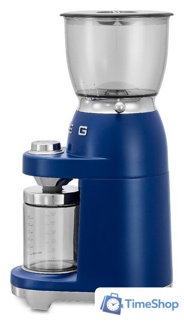 Электрическая кофемолка Smeg CGF01LVEU (синий) - Изображение №2 — Интернет-магазин Time-Shop