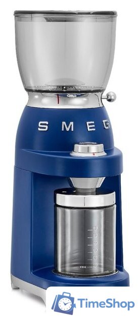 Электрическая кофемолка Smeg CGF01LVEU (синий) - Изображение №5 — Интернет-магазин Time-Shop
