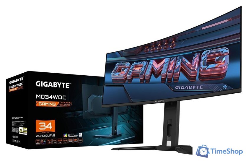 Игровой монитор Gigabyte MO34WQC - Изображение №8 — Интернет-магазин Time-Shop