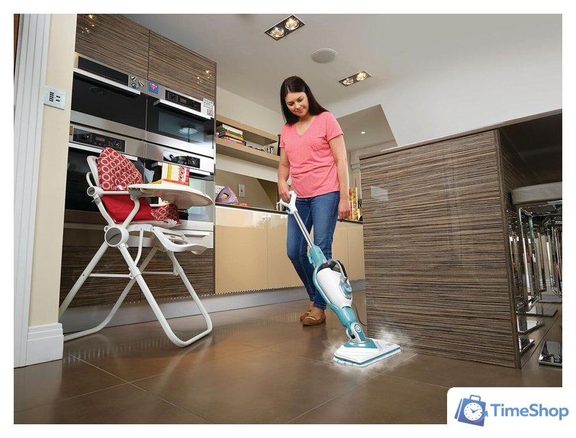 Паровая швабра Black & Decker BHSM1610DSM-QS - Изображение №7 — Интернет-магазин Time-Shop