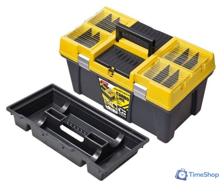 Ящик для инструментов Patrol Group Stuff Semi Profi Carbo 26 (желтый) - Изображение №1 — Интернет-магазин Time-Shop