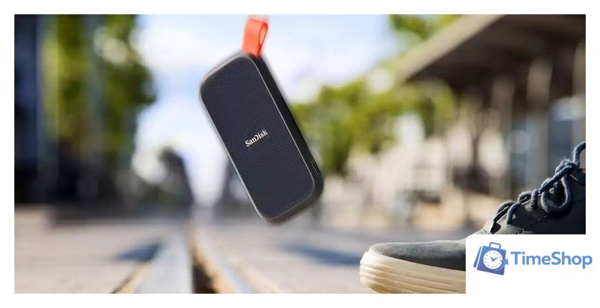 Внешний накопитель SanDisk Portable SDSSDE30-1T00-G26 1TB - Изображение №8 — Интернет-магазин Time-Shop