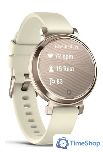 Умные часы Garmin Lily 2 (кремовое золото/кокос) - Изображение №2 — Интернет-магазин Time-Shop