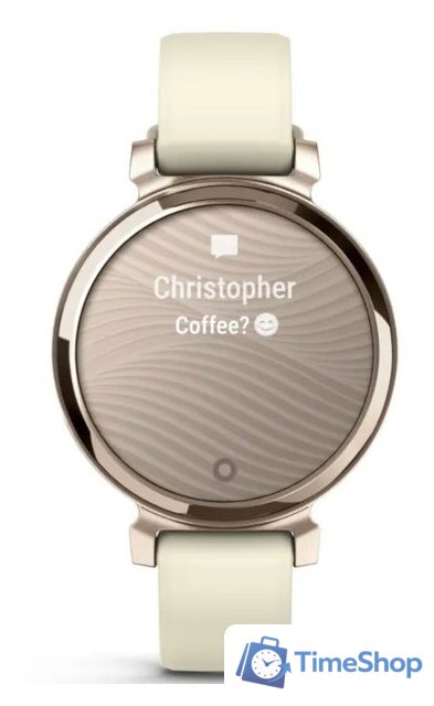 Умные часы Garmin Lily 2 (кремовое золото/кокос) - Изображение №3 — Интернет-магазин Time-Shop