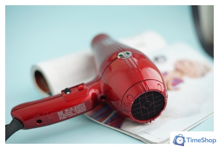 Фен Gamma Piu 3500 Tormalionic (красный) - Изображение №2 — Интернет-магазин Time-Shop