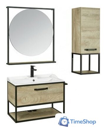  Акватон Зеркало Фабрик 80 1A242602LTDY0 (дуб кантри) - Изображение №2 — Интернет-магазин Time-Shop