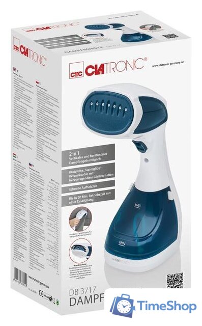 Отпариватель Clatronic DB 3717 - Изображение №5 — Интернет-магазин Time-Shop