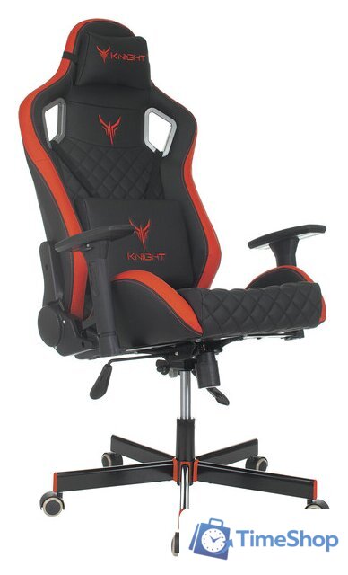 Игровое (геймерское) кресло Knight Outrider (черный/красный) - Изображение №17 — Интернет-магазин Time-Shop