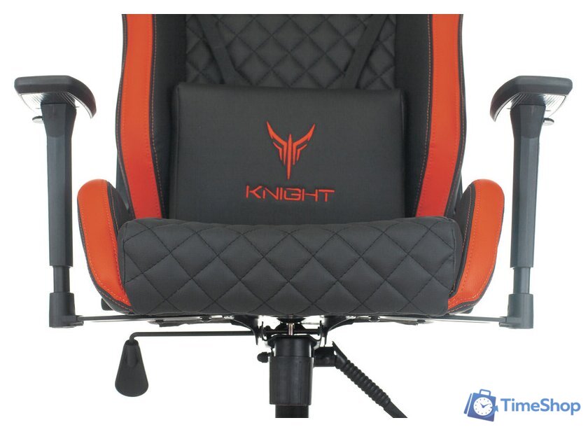 Игровое (геймерское) кресло Knight Outrider (черный/красный) - Изображение №6 — Интернет-магазин Time-Shop