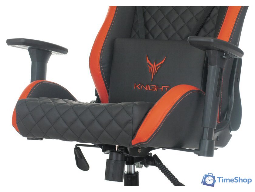 Игровое (геймерское) кресло Knight Outrider (черный/красный) - Изображение №9 — Интернет-магазин Time-Shop