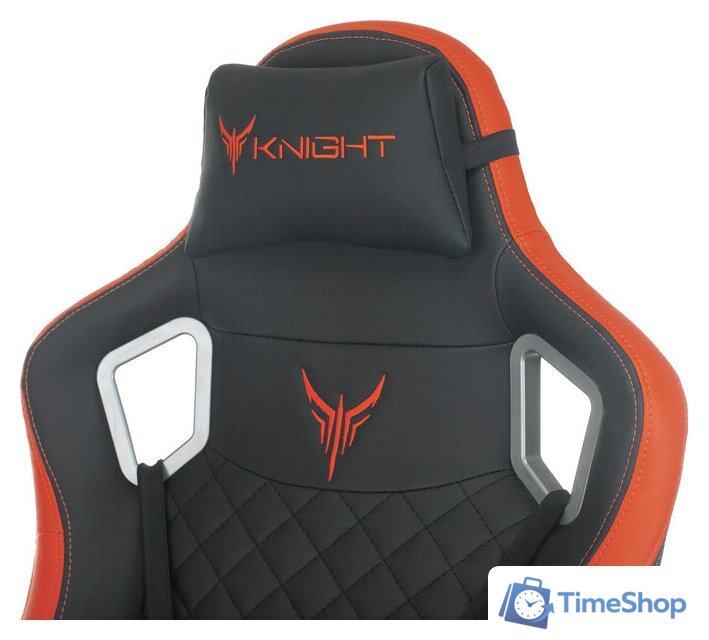 Игровое (геймерское) кресло Knight Outrider (черный/красный) - Изображение №10 — Интернет-магазин Time-Shop