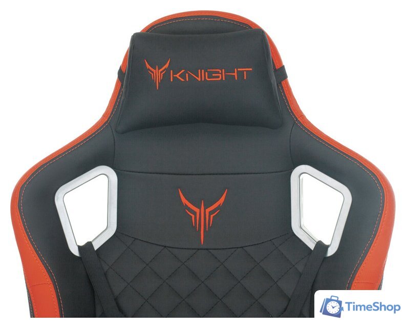 Игровое (геймерское) кресло Knight Outrider (черный/красный) - Изображение №7 — Интернет-магазин Time-Shop