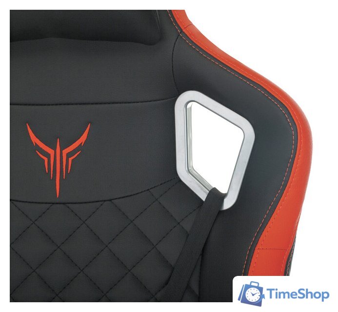 Игровое (геймерское) кресло Knight Outrider (черный/красный) - Изображение №8 — Интернет-магазин Time-Shop