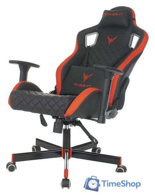 Игровое (геймерское) кресло Knight Outrider (черный/красный) - Изображение №20 — Интернет-магазин Time-Shop