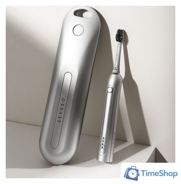 Электрическая зубная щетка Seysso Silver Professional - Изображение №2 — Интернет-магазин Time-Shop