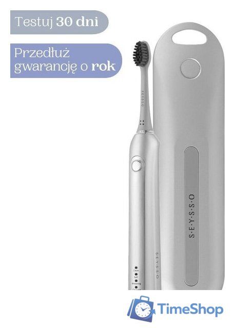 Электрическая зубная щетка Seysso Silver Professional - Изображение №1 — Интернет-магазин Time-Shop