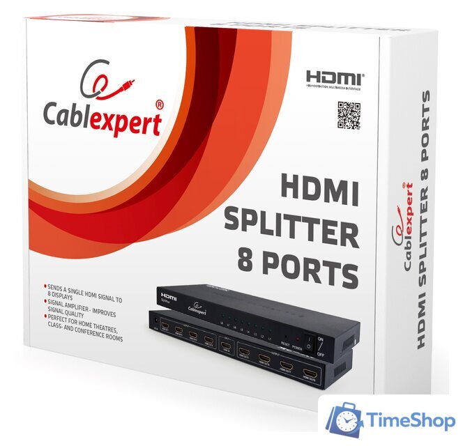 Разветвитель Gembird DSP-8PH4-03 - Изображение №2 — Интернет-магазин Time-Shop