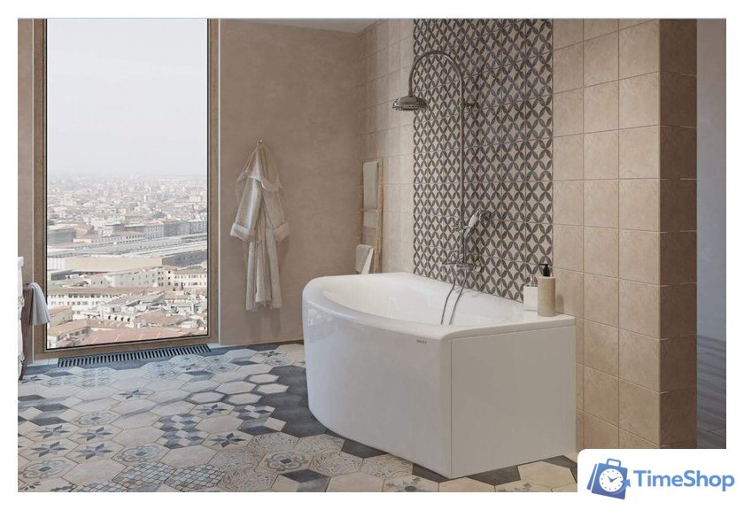 Ванна 1Марка Nega 170x94 (с каркасом и экраном) - Изображение №5 — Интернет-магазин Time-Shop