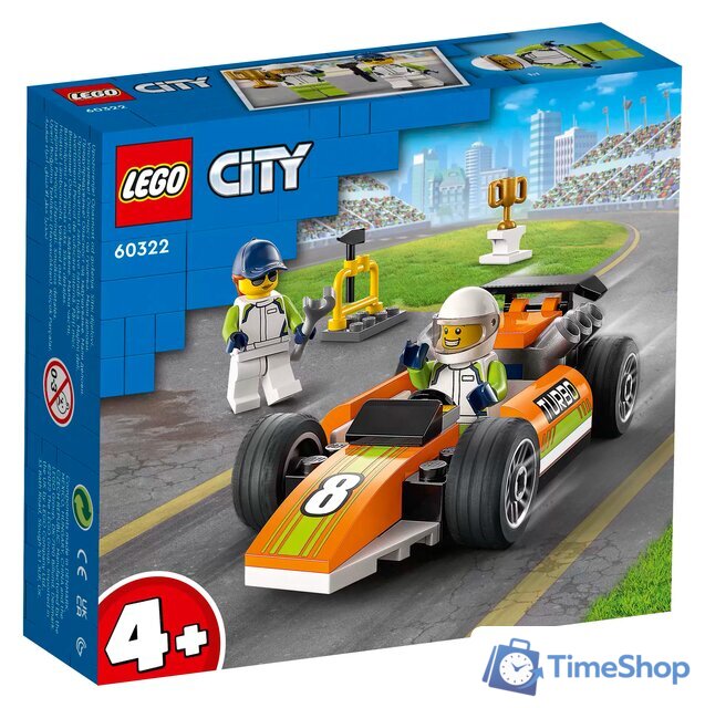 Конструктор LEGO City 60322 Гоночный автомобиль - Изображение №1 — Интернет-магазин Time-Shop