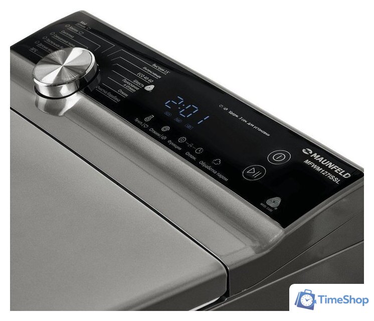 Стиральная машина с вертикальной загрузкой MAUNFELD MFWM127ISSL - Изображение №10 — Интернет-магазин Time-Shop