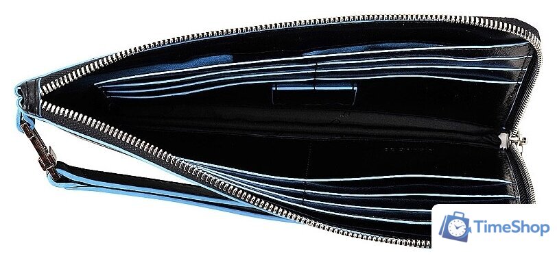 Кошелек Piquadro Blue square AC2648B2/N - Изображение №2 — Интернет-магазин Time-Shop