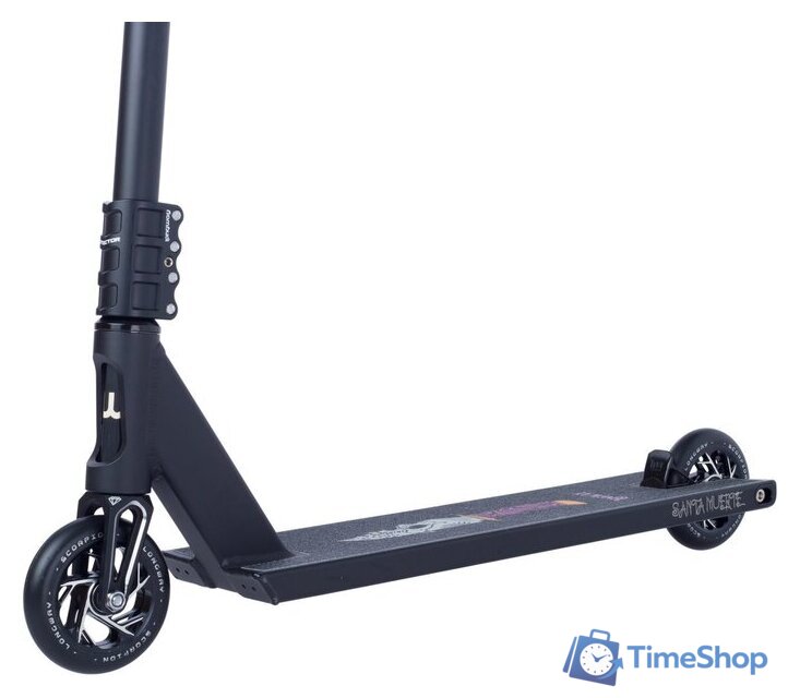 Трюковый самокат Longway Santa Muerte 6.0 (серебристый) - Изображение №6 — Интернет-магазин Time-Shop