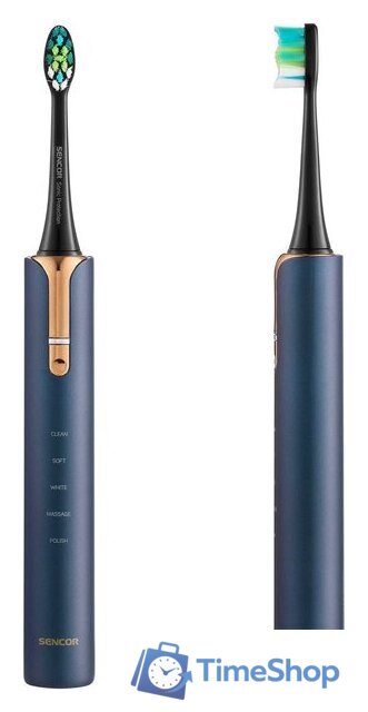 Электрическая зубная щетка Sencor SOC 4110BL - Изображение №2 — Интернет-магазин Time-Shop